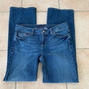 TOMMY HILFIGER Freedom Boot Cut Mid Rise Denim Jeans